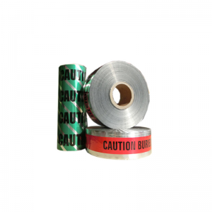 dddv Tillverkning varmförsäljande billig fiberoptisk kabel underjordisk detekterbar varningstejp med spårtråd