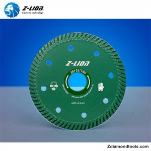 Kinesiskt torrklippt diamantblad för klippning av sten