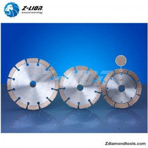Kinesiskt torrklippt diamantblad för klippning av sten