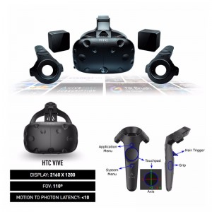 HTC Walking Space Interactive Shooting \/ Boxing \/ Saber Beat Game Simulator