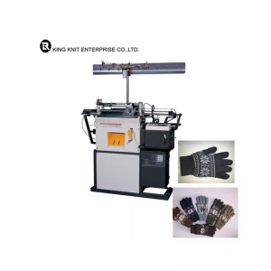 Fabriksleverantör grossist hög produktion gör handskar sömlös arbetshandske stickmaskin datoriserad