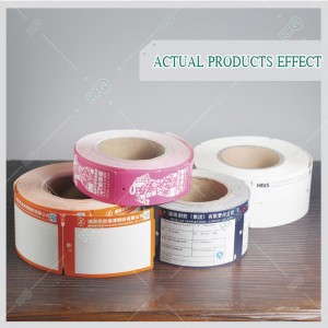 Lång hållbarhet stålstång hänga tagg hög färg mättnad taggar