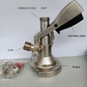 Öl Keg Koppling Med Avlastningsventil