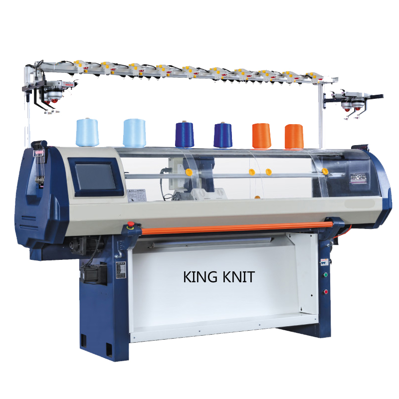 Dator automatisk platt stickmaskin: