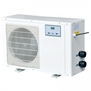 Sida på kondenseringsenheten för luft