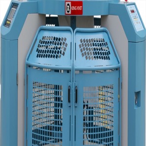 Dubbeltröjors- förregling, cirkelformad stickmaskin Mayer