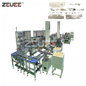 Fönster- och dörrtillbehör låsmaskin för automatisk montering