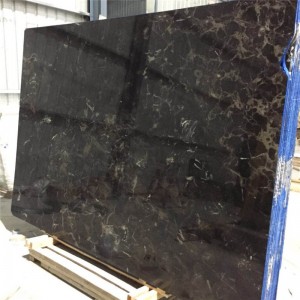 Kinesiska mörka Emperador marmorplattor
