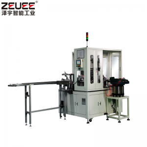 Fönster och dörrar hårdvara tillbehör metalldelar automatisk nitning maskin