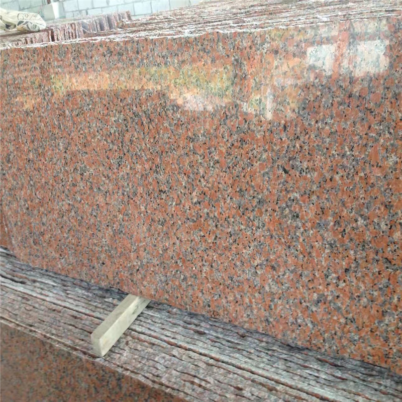 G562 lönnröd granitplattor
