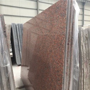 G562 lönnröd granitplattor