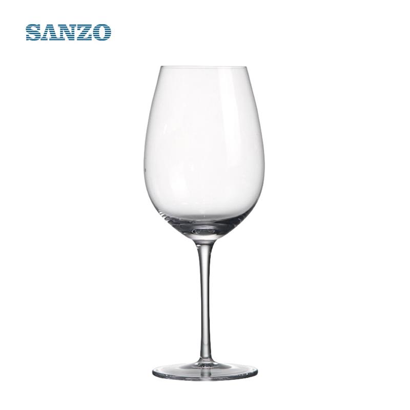 SANZO akryl flytande vinglas Handmålade stamlösa glasögon Cup Frosted Letter Decal Handblown