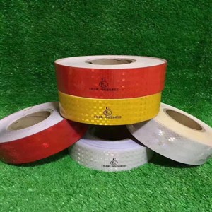 reflekterande tejp för truckens säkerhet