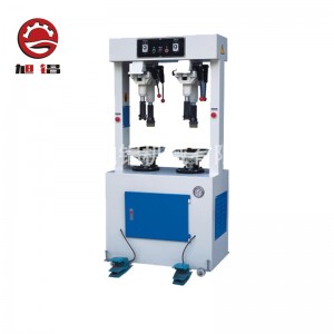 Skoproduktion av och ner sållpressmaskin