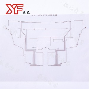 PET-silverpasta ledande trycklinjebrytare