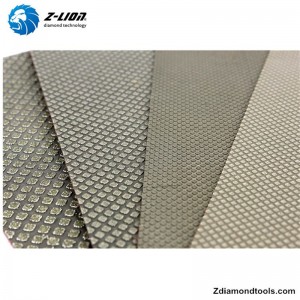 ZL-35A elektropläterade diamantpoleringsplåtar för sten