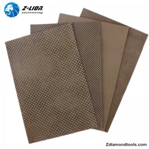 ZL-35A elektropläterade diamantpoleringsplåtar för sten