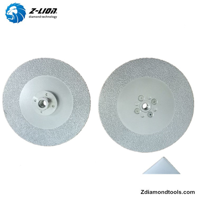 ZL-CW003 vakuumlödda 4 tums diamantkoppshjul för sten