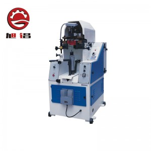 Skoproducerande hälbestående maskin