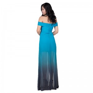 Flash blekna chiffongbandage kjol