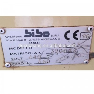 Bibo Automatisk stans- och stansmaskin för läderbälten