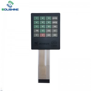 Anpassad membranomkopplare \/ knappsats för skalor