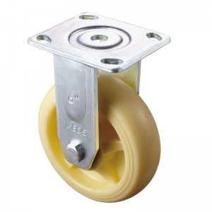 Heavy Duty - Förkromad hölje med vit3 TPE-hjul