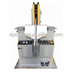 boot övre crimping gör begagnad sko maskin