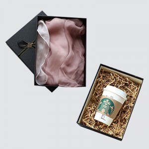 Creative Size Cap Bow Box Scarf Mug Gift Box
