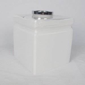 Vitt badrumstillbehör set