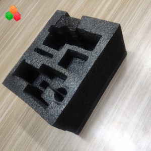 anpassad formstanspackning epe inre skum stötsäker färgglad epe skuminsats för vinflaskförpackningsmaterial