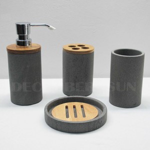 Sandsten badrumstillbehör set