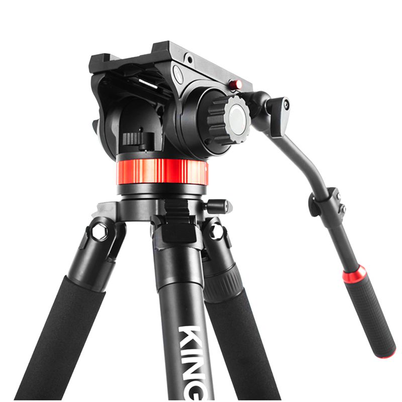 Kingjoy K5008 Heavey Duty Aluminium Video och Photo Tripod