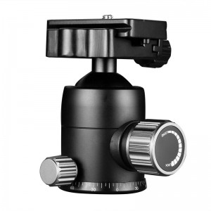 KINGJOY Lätt stativkulhuvud i aluminium för DSLR-digitalkameror