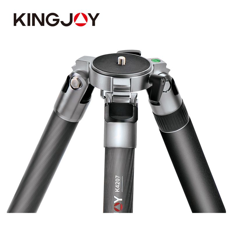 Kingjoy Professional Flexibel kolfibervideokamera stativ K4207
