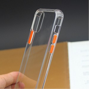 iPhone 11 TPU + PC 2.0 mm högkvalitativ inre anti-impact mobiltelefonfodral med oberoende botten