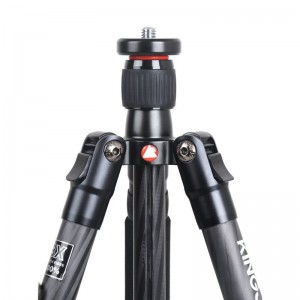 Kingjoy Anpassat märke Kingjoy Portable Aluminium photo Tripod Camera Stand with Ball Head for Digital Dslr