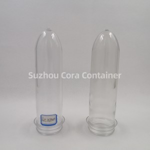 39mm 83G Halsstorlek 46mm Plasitc Pet Preform för olja med vattendryck