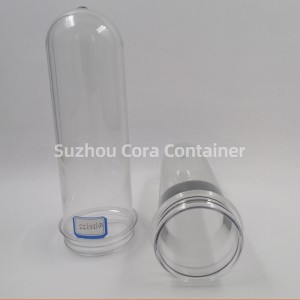 55mm 156g Halsstorlek 62mm Plasitc Pet Preform för olja med vattendryck