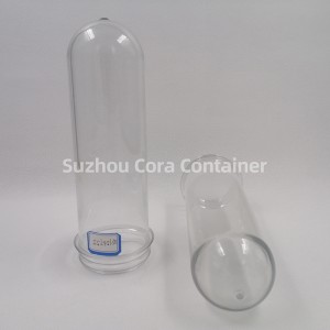 55mm 156g Halsstorlek 62mm Plasitc Pet Preform för olja med vattendryck