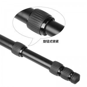 Handhållen selfie-stickmonopodstativ av aluminiumtelefon för canon lumia