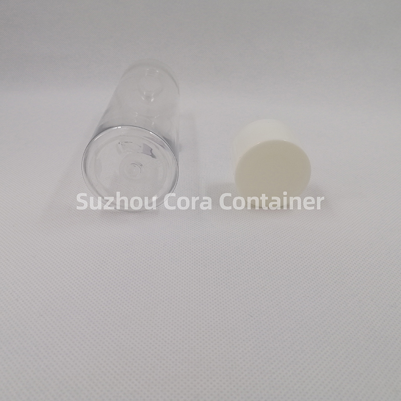 285ml Neck Size 24mm Pet Plast Cosmetisk Flaska med Screwing Cap