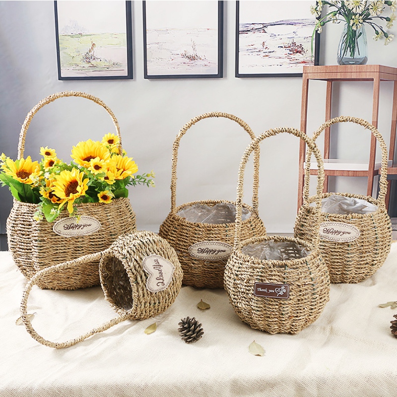 Korgen för lagring av havsgräs