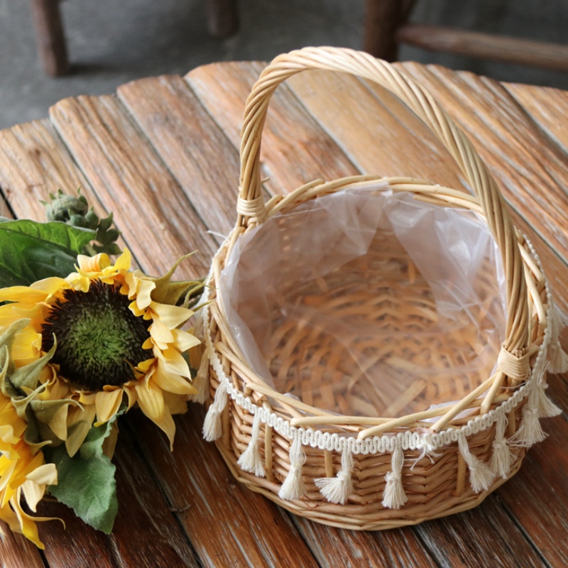 Handgjord förvaringskorg