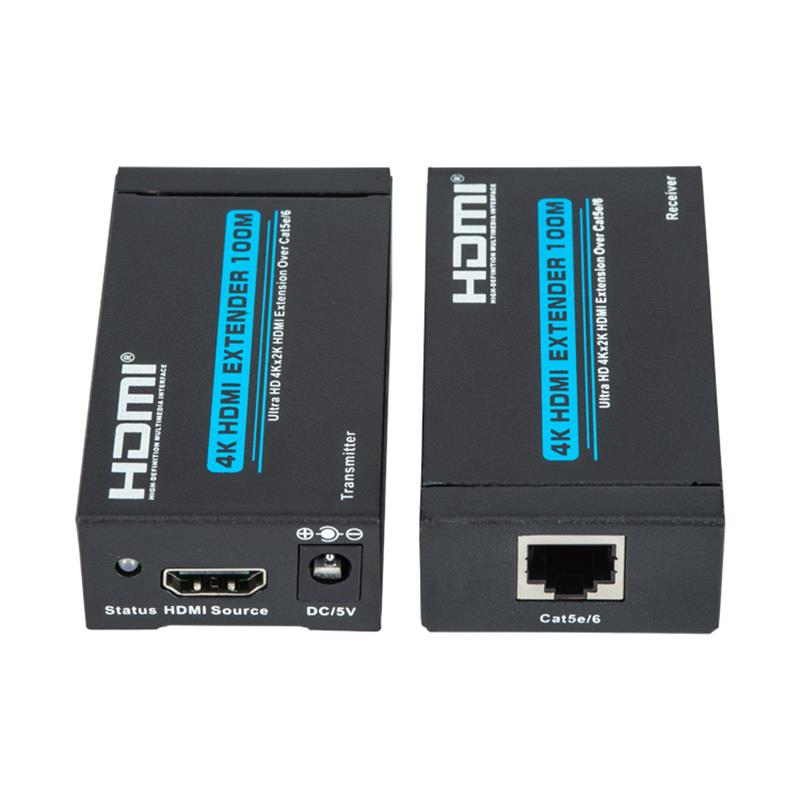 V1.4 4K HDMI Extender 100m över en enkel cat5e/6 kabel Support Ultra HD 4K2K/30Hz