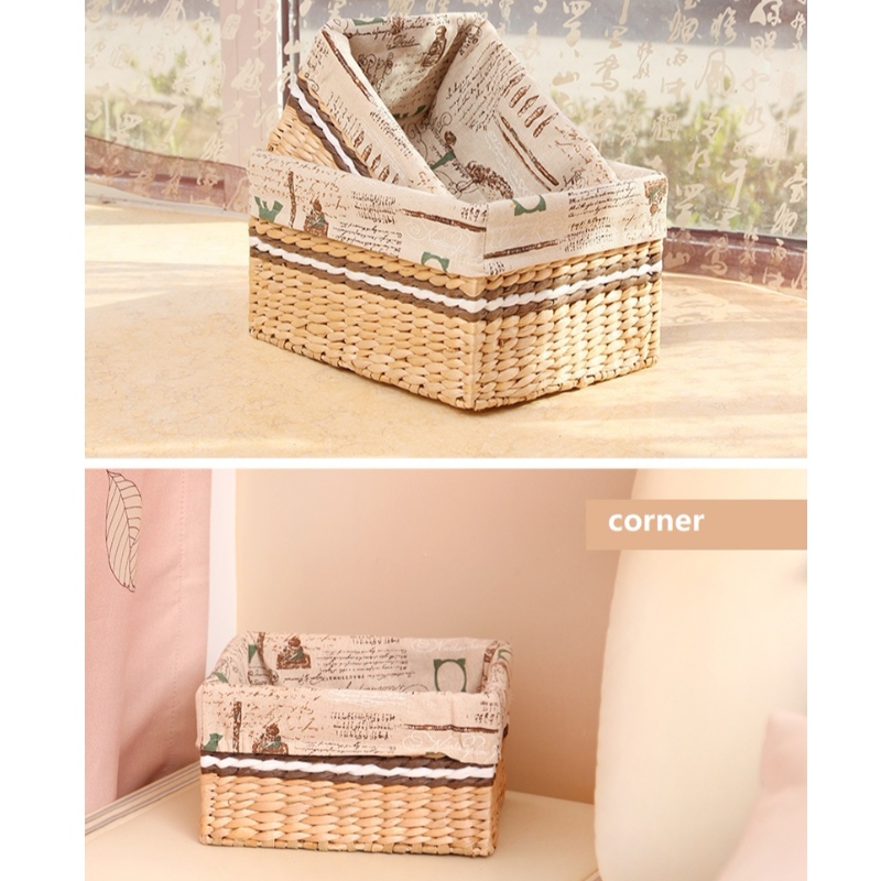 Halmvävd bakset med foder