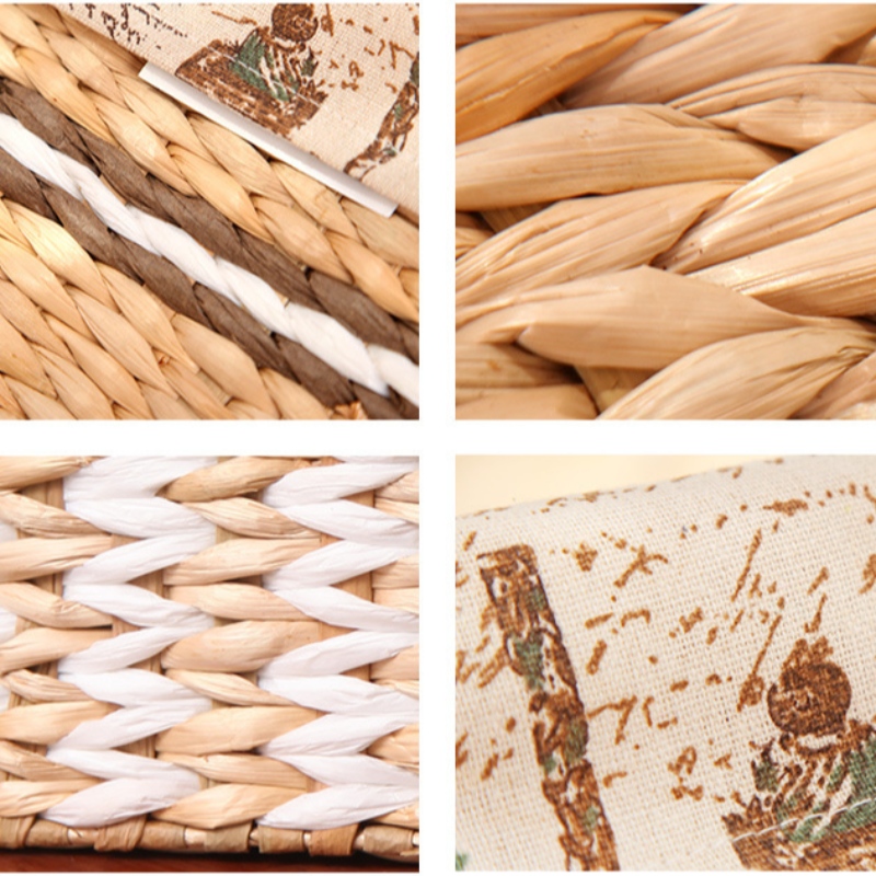 Halmvävd bakset med foder