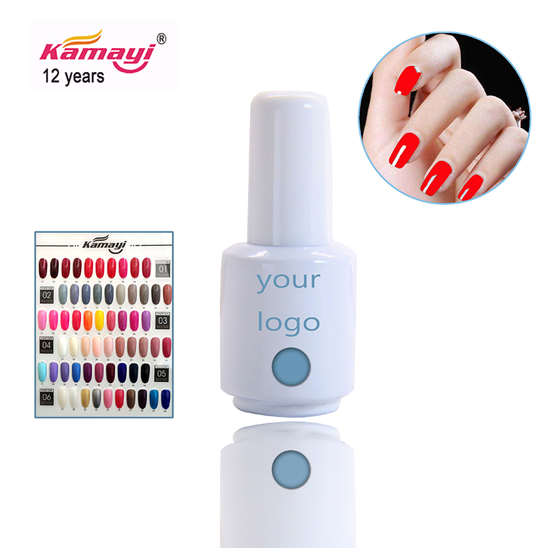Kamayi blötläggning 8 ml färg gel nagelkonst billig högkvalitativ canny blötläggning nagelförsörjning 60 färger led nagellack polish