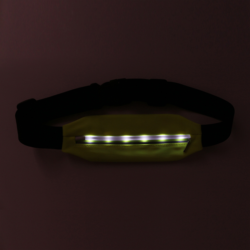 LED Sport Waist Bag för telefon