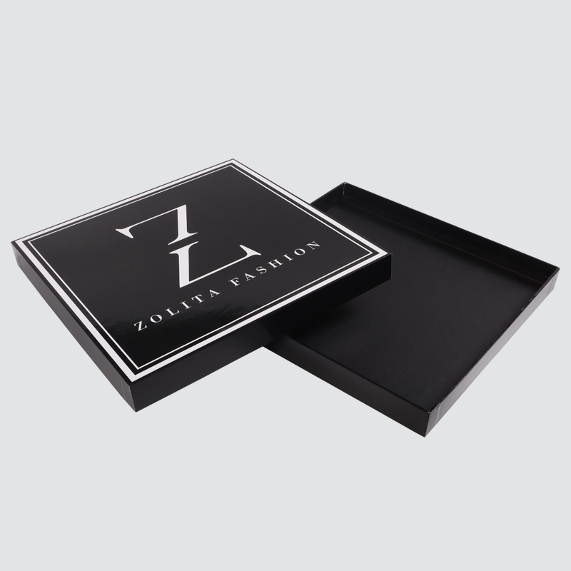 Anpassad loggbox Populär paketeringsruta för klädesplagg